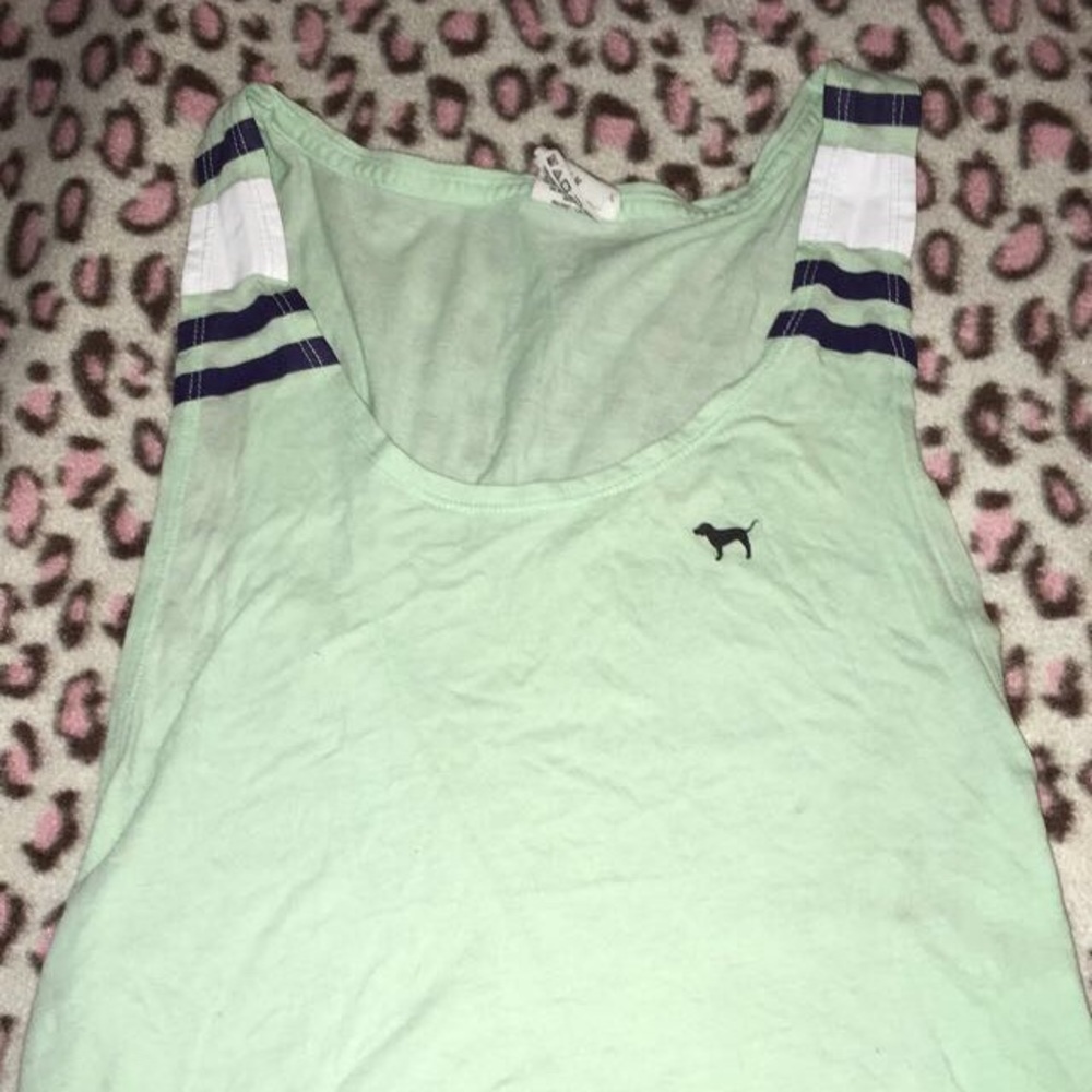 Pink muscle tee